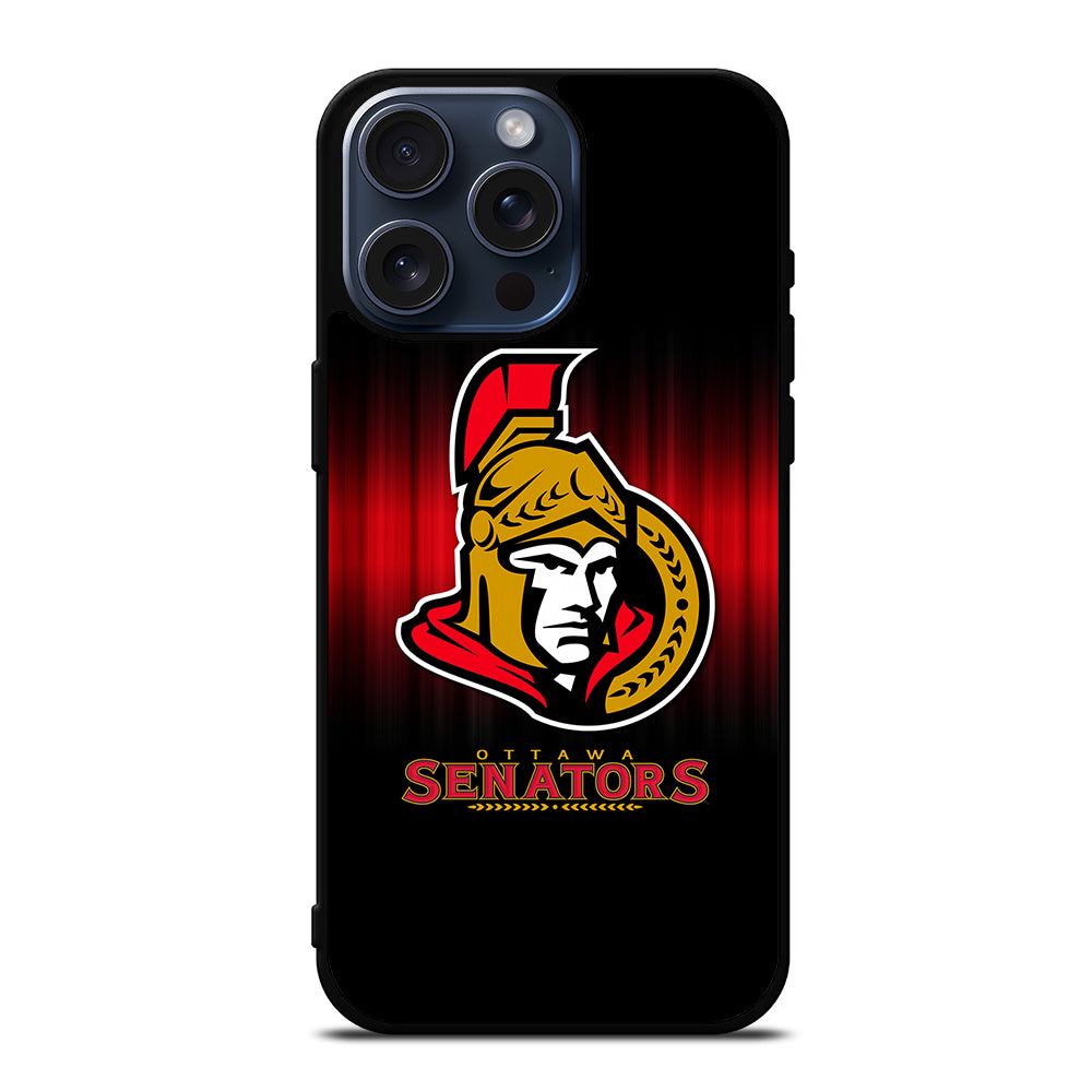OTTAWA SENATORS HOCKEY LOGO 3 iPhone 15 Pro Max Case Cover