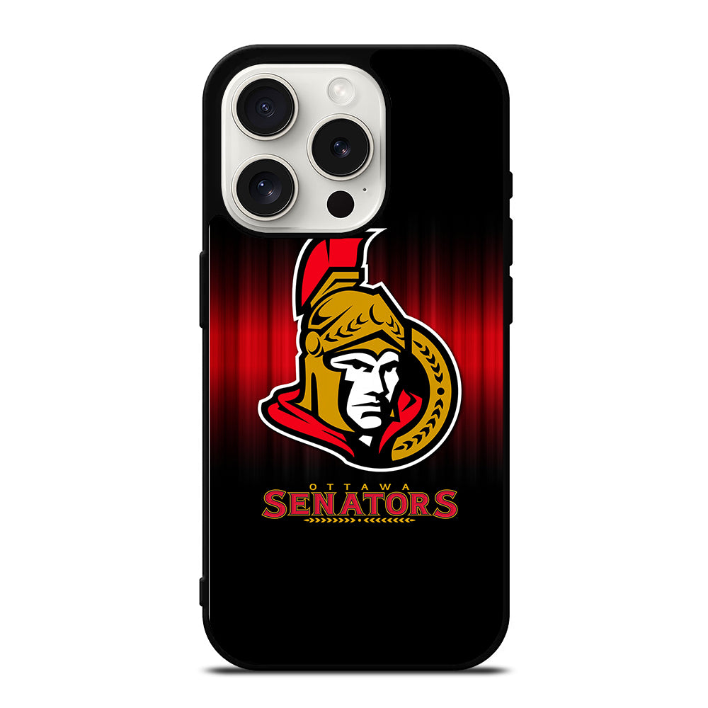 OTTAWA SENATORS HOCKEY LOGO 3 iPhone 15 Pro Case Cover