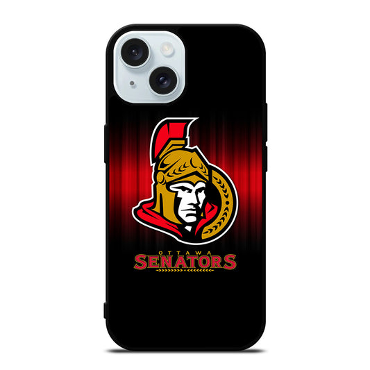 OTTAWA SENATORS HOCKEY LOGO 3 iPhone 15 Case Cover