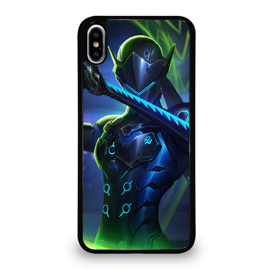 OVERWATCH GENJI SAMURAI ART iPhone XS Max Case Cover
