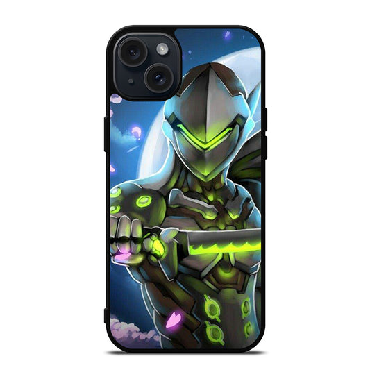 OVERWATCH GENJI MOON iPhone 15 Plus Case Cover