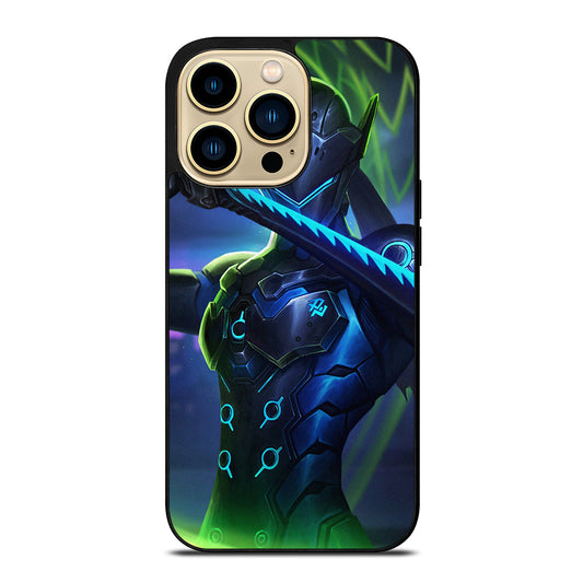 OVERWATCH GENJI SAMURAI ART iPhone 14 Pro Max Case Cover