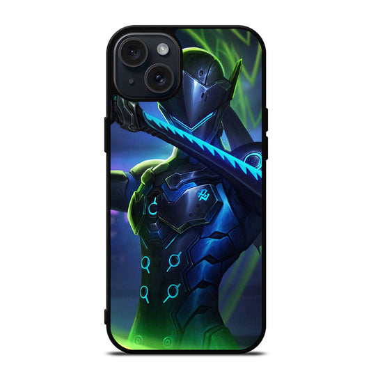 OVERWATCH GENJI SAMURAI ART iPhone 15 Plus Case Cover