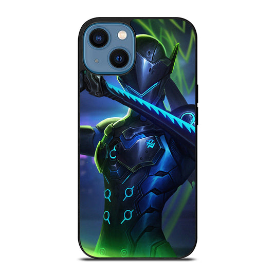 OVERWATCH GENJI SAMURAI ART iPhone 14 Case Cover