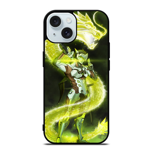 OVERWATCH GENJI ULTIMATE DRAGON iPhone 15 Case Cover
