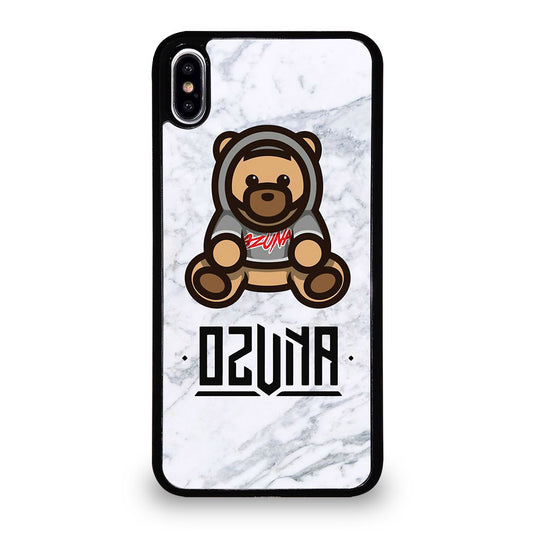 OZUNA BEAR LOGO MARBLE iPhone XS Max Case Cover