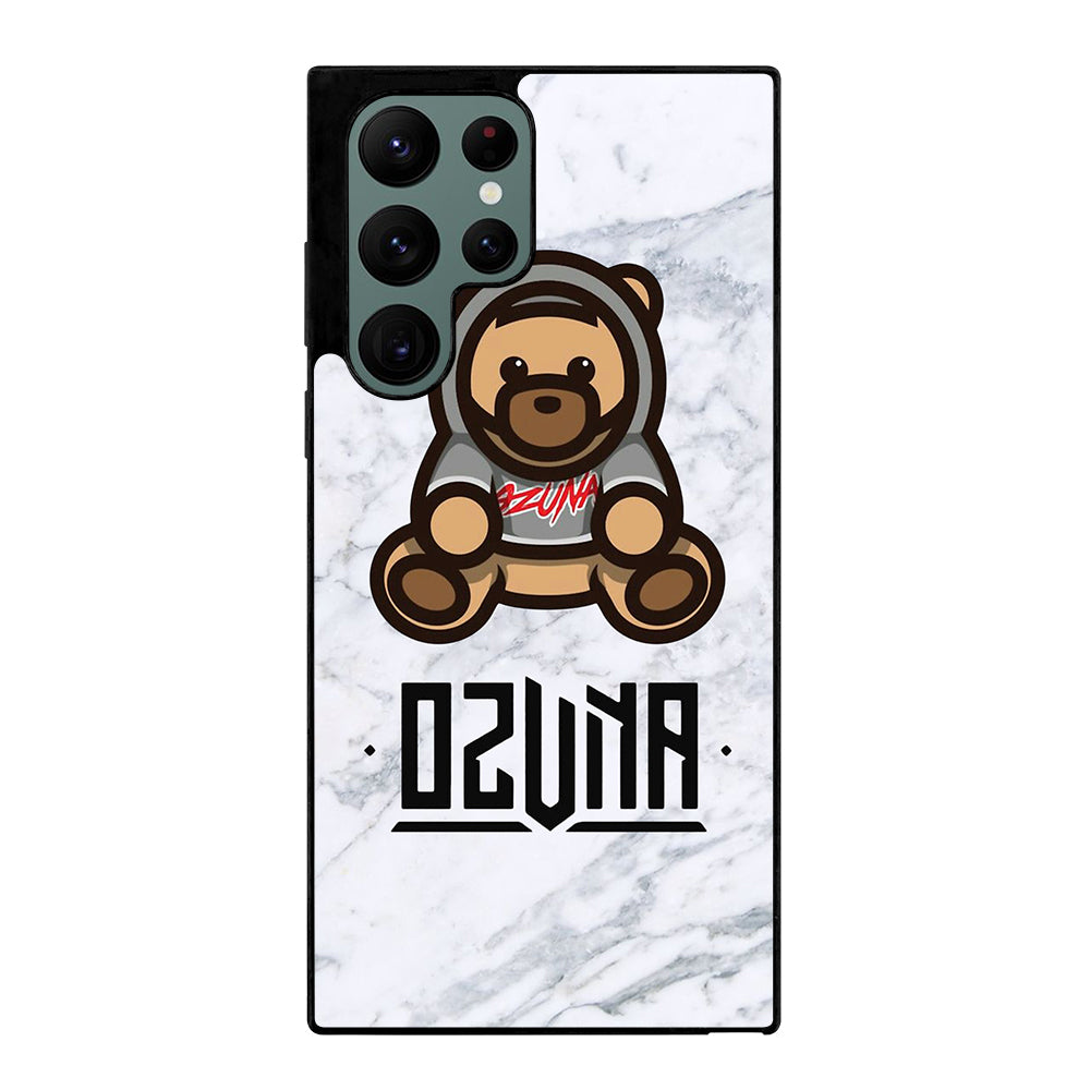 OZUNA BEAR LOGO MARBLE Samsung Galaxy S22 Ultra Case Cover