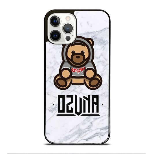 OZUNA BEAR LOGO MARBLE iPhone 12 Pro Case Cover