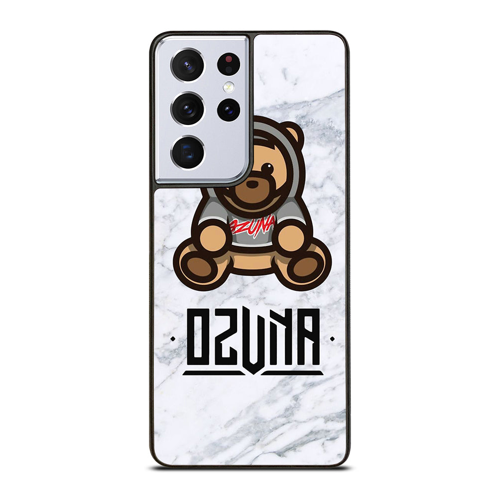 OZUNA BEAR LOGO MARBLE Samsung Galaxy S21 Ultra Case Cover