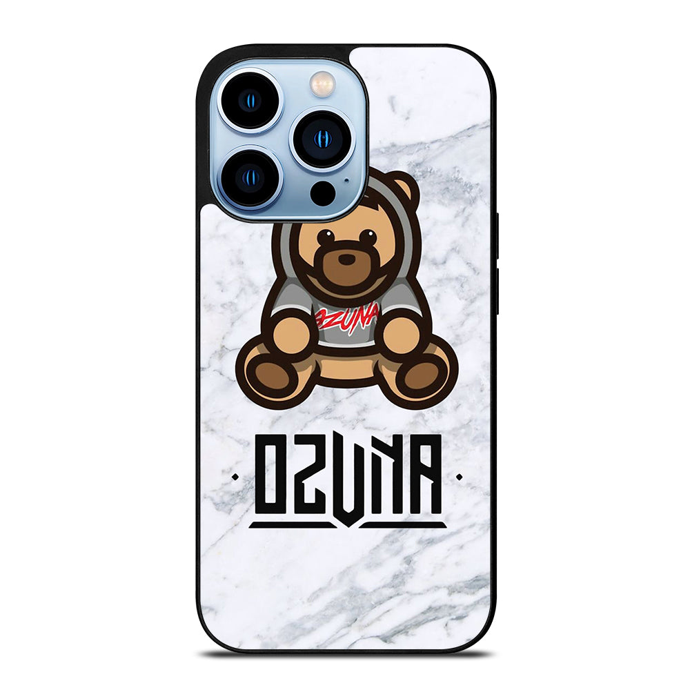 OZUNA BEAR LOGO MARBLE iPhone 13 Pro Max Case Cover