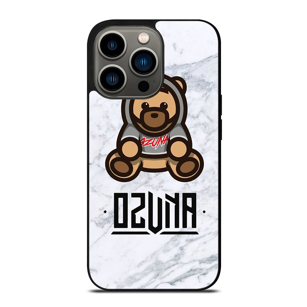 OZUNA BEAR LOGO MARBLE iPhone 13 Pro Case Cover