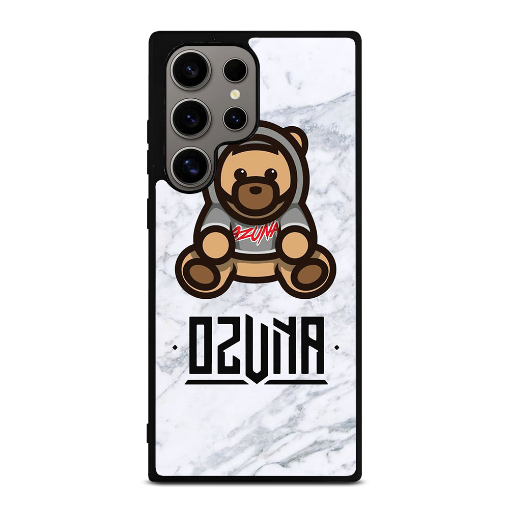 OZUNA BEAR LOGO MARBLE Samsung Galaxy S24 Ultra Case Cover