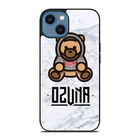 OZUNA BEAR LOGO MARBLE iPhone 14 Case Cover