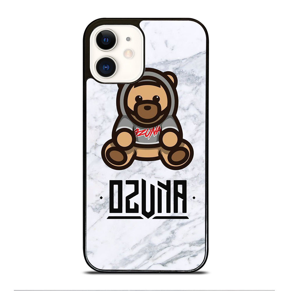 OZUNA BEAR LOGO MARBLE iPhone 12 Case Cover