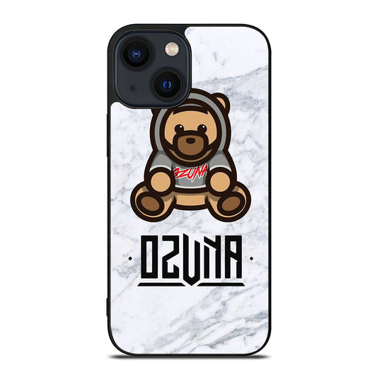 OZUNA BEAR LOGO MARBLE iPhone 14 Plus Case Cover