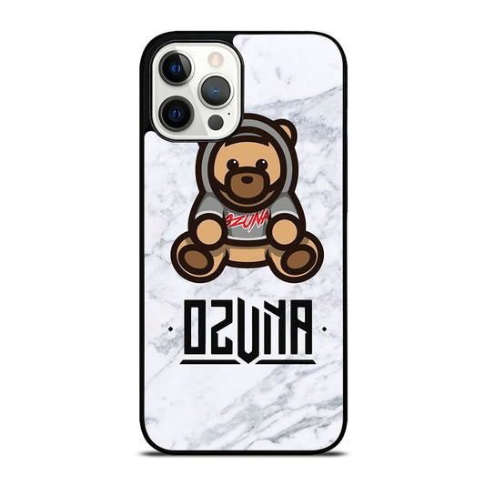 OZUNA BEAR LOGO MARBLE iPhone 12 Pro Max Case Cover