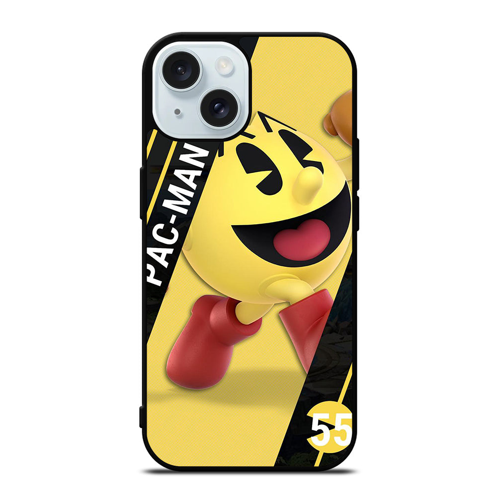 PAC MAN GAME CHARACTER iPhone 15 Case Cover