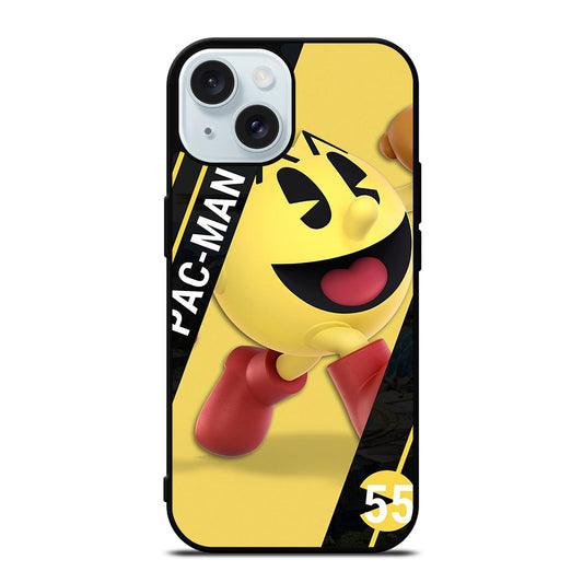 PAC MAN GAME CHARACTER iPhone 15 Case Cover
