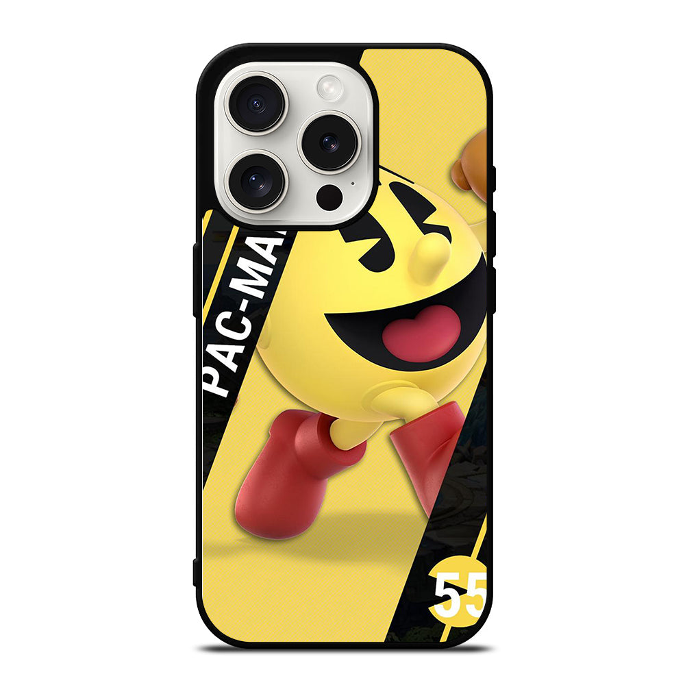 PAC MAN GAME CHARACTER iPhone 15 Pro Case Cover