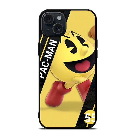 PAC MAN GAME CHARACTER iPhone 15 Plus Case Cover