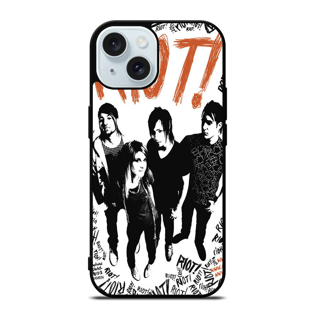 PARAMORE BAND RIOT iPhone 15 Case Cover