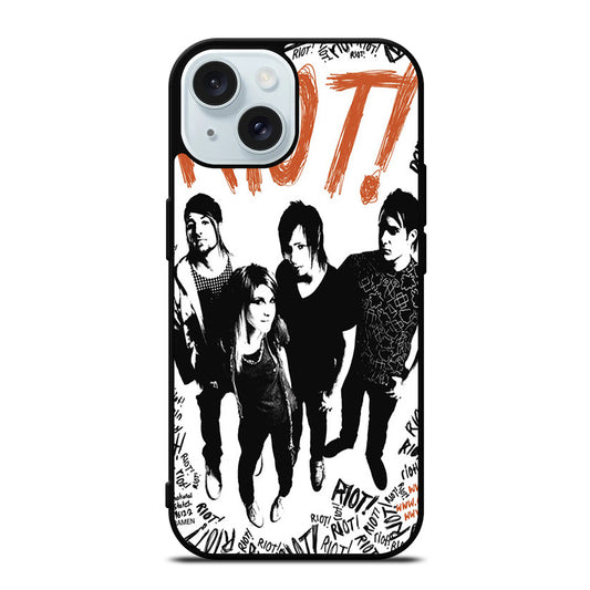 PARAMORE BAND RIOT iPhone 15 Case Cover