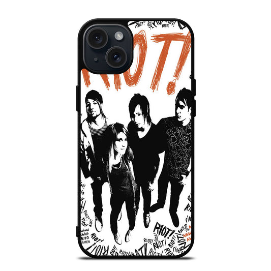 PARAMORE BAND RIOT iPhone 15 Plus Case Cover