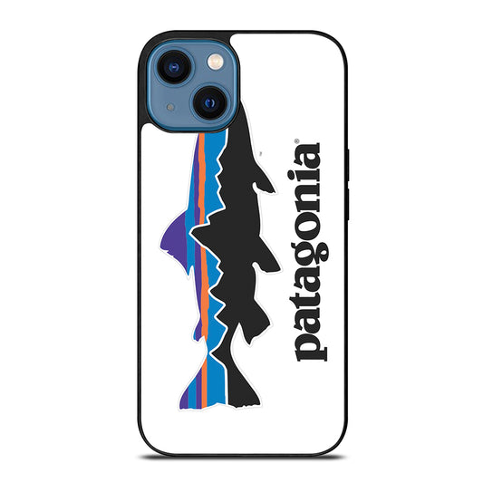 PATAGONIA FISHING LOGO 2 iPhone 14 Case Cover