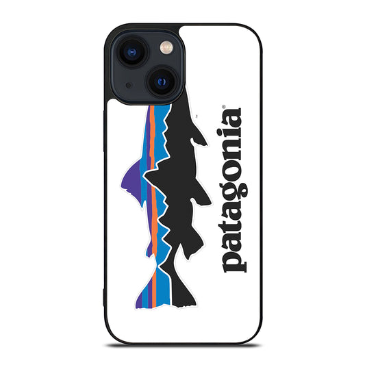PATAGONIA FISHING LOGO 2 iPhone 14 Plus Case Cover