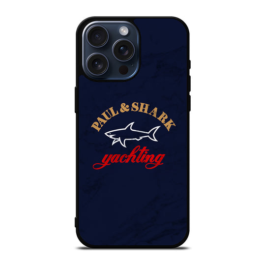 PAUL SHARK YACHTING MARBLE LOGO iPhone 15 Pro Max Case Cover