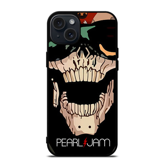 PEARL JAM SKULL LOGO iPhone 15 Plus Case Cover