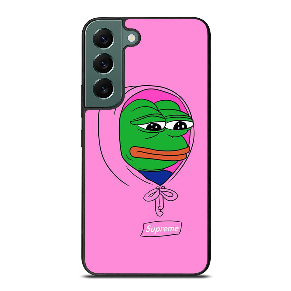 PEPE THE SMUG FROG PINK HOODIE Samsung Galaxy S22 Case Cover