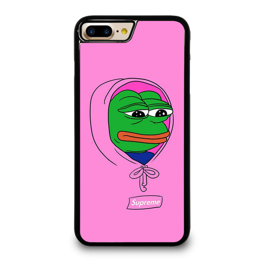 PEPE THE SMUG FROG PINK HOODIE iPhone 7 / 8 Plus Case Cover