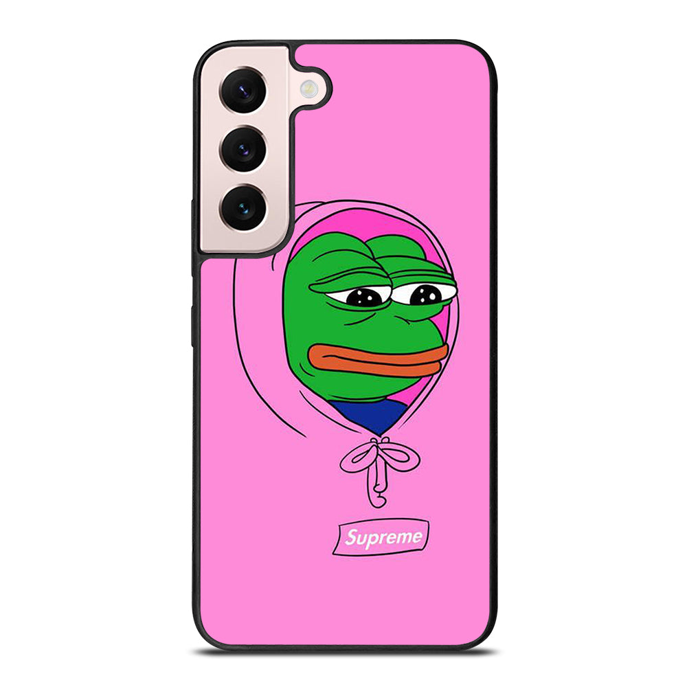 PEPE THE SMUG FROG PINK HOODIE Samsung Galaxy S22 Plus Case Cover