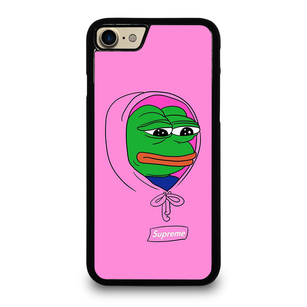 PEPE THE SMUG FROG PINK HOODIE iPhone 7 / 8 Case Cover