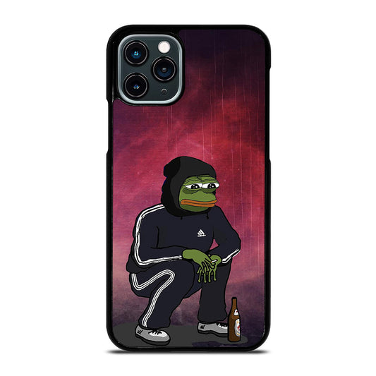 PEPE THE SMUG FROG SAD iPhone 11 Pro Case Cover