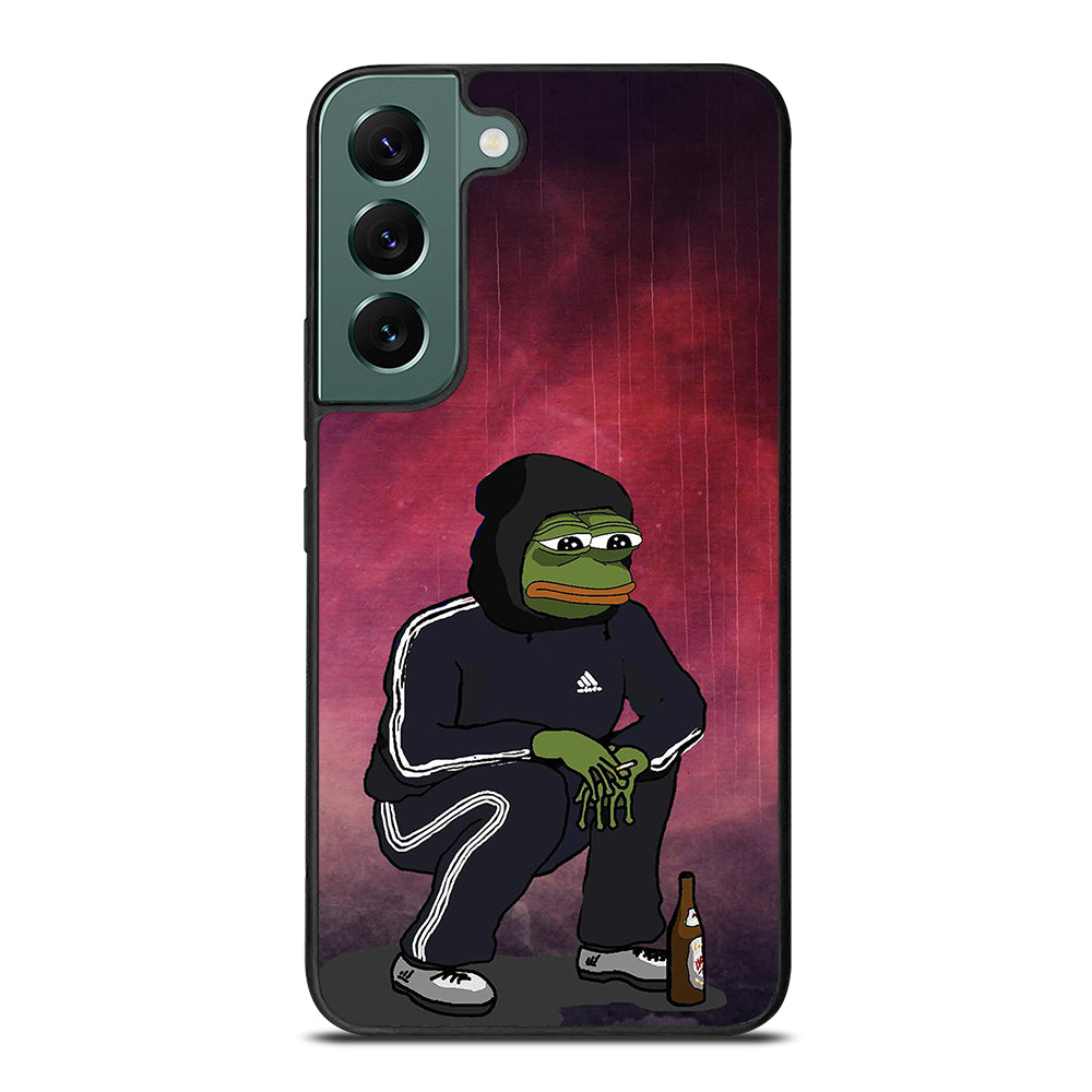 PEPE THE SMUG FROG SAD Samsung Galaxy S22 Case Cover