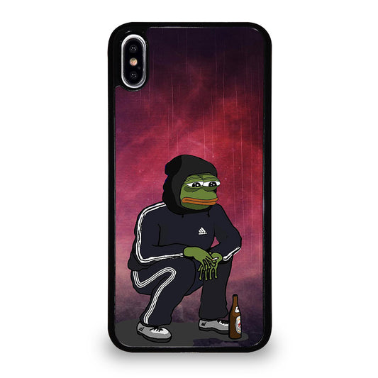 PEPE THE SMUG FROG SAD iPhone XS Max Case Cover