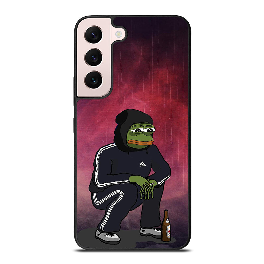 PEPE THE SMUG FROG SAD Samsung Galaxy S22 Plus Case Cover