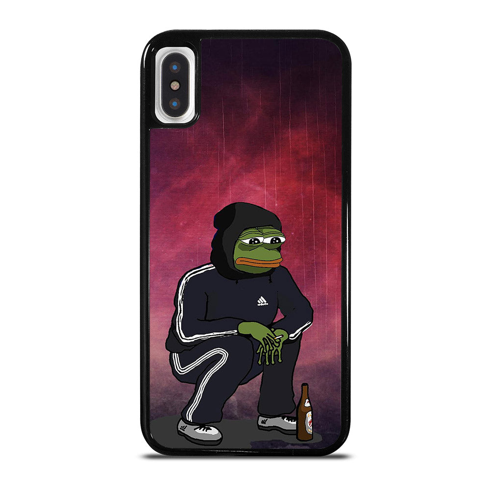 PEPE THE SMUG FROG SAD iPhone X / XS Case Cover