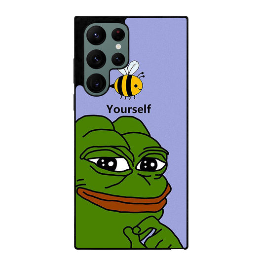 PEPE THE SMUG FROG YOURSELF Samsung Galaxy S22 Ultra Case Cover