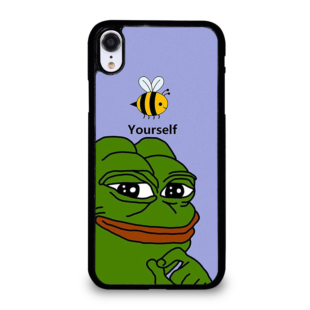 PEPE THE SMUG FROG YOURSELF iPhone XR Case Cover