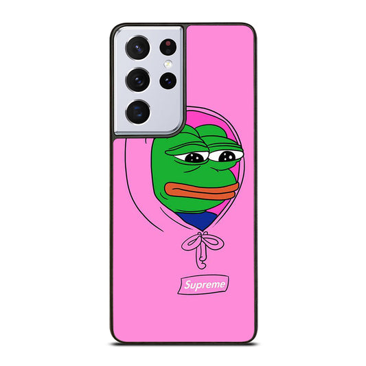 PEPE THE SMUG FROG PINK HOODIE Samsung Galaxy S21 Ultra Case Cover