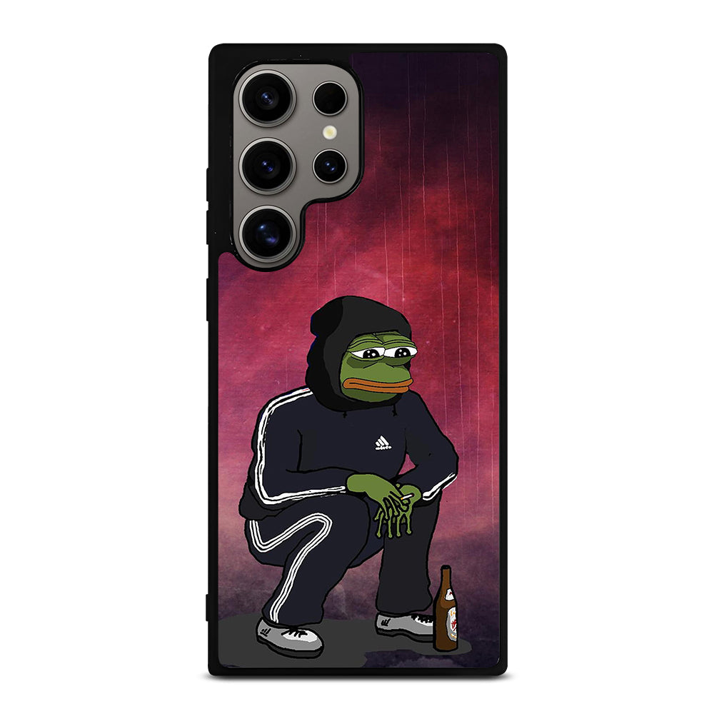 PEPE THE SMUG FROG SAD Samsung Galaxy S24 Ultra Case Cover