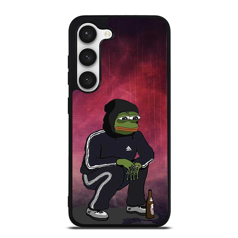 PEPE THE SMUG FROG SAD Samsung Galaxy S23 Case Cover