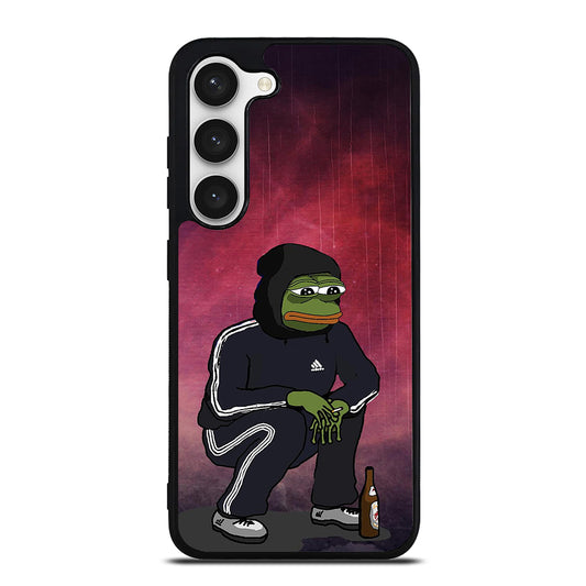 PEPE THE SMUG FROG SAD Samsung Galaxy S23 Case Cover
