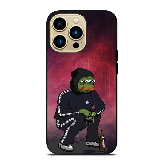 PEPE THE SMUG FROG SAD iPhone 14 Pro Max Case Cover