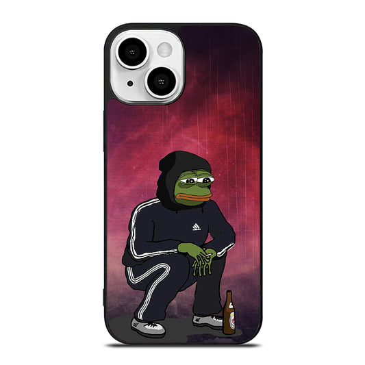 PEPE THE SMUG FROG SAD iPhone 13 Mini Case Cover