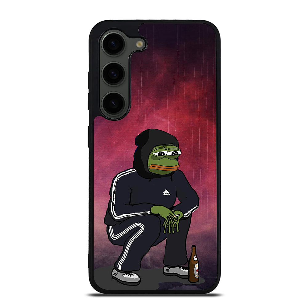 PEPE THE SMUG FROG SAD Samsung Galaxy S23 Plus Case Cover