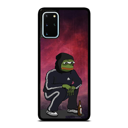 PEPE THE SMUG FROG SAD Samsung Galaxy S20 Plus Case Cover